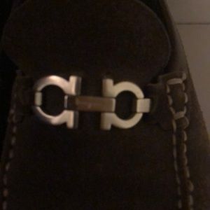 Ferragamo suede loafers